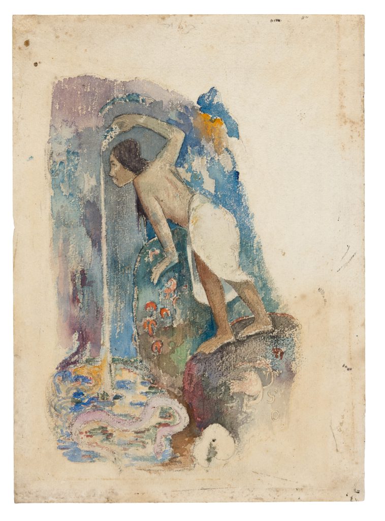 Pape moe by Paul Gauguin